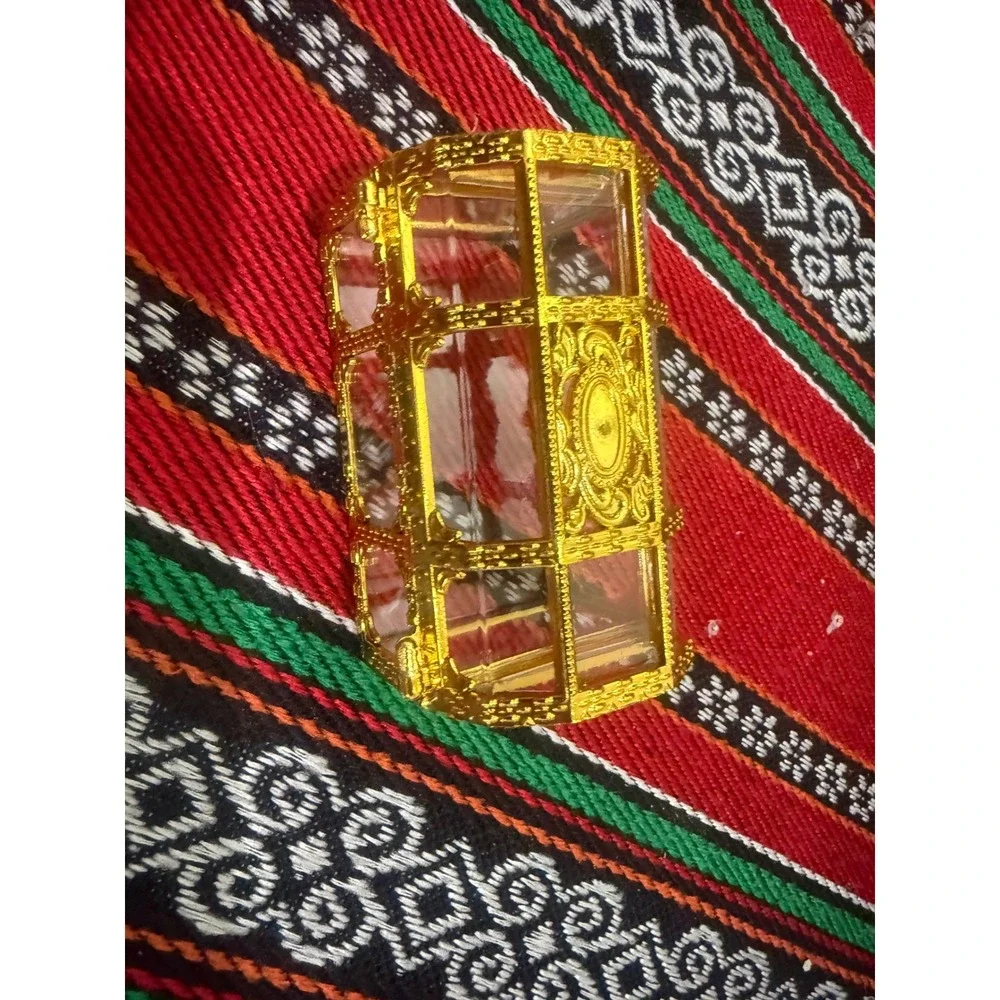 Gold 12Treasure Chest Candy Box Favor Party Wedding Decorative Containers henna